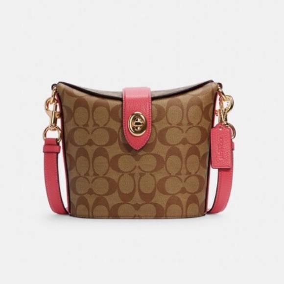 Coach Addie Crossbody In Signature Canvas C2817 - Picture 1 of 12